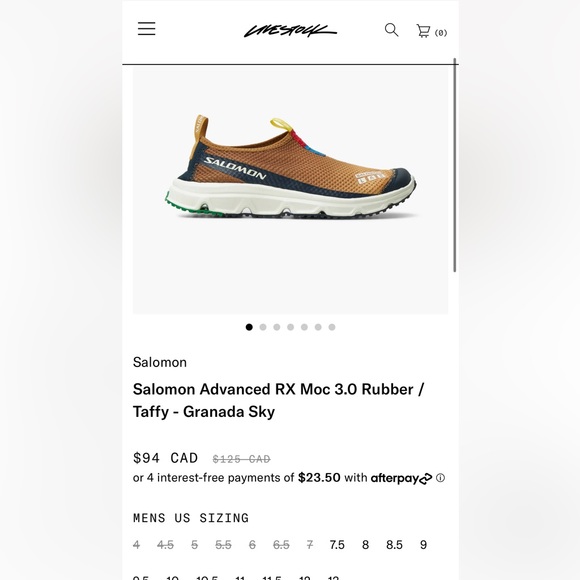 Salomon Rx Moc 3.0 BNIB - Picture 1 of 3